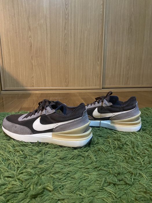 Nike Waffle One Light Chocolate Tamanho 44