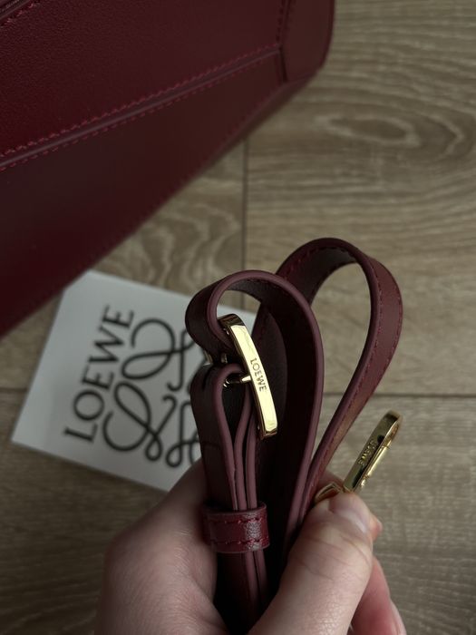 Loewe puzzle torebka bordowa
