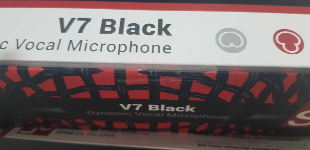 Microfones novos SE V7 - 4 unidades