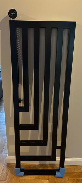 Terma Angus V grzejnik elektryczny 1300x440cm czarny