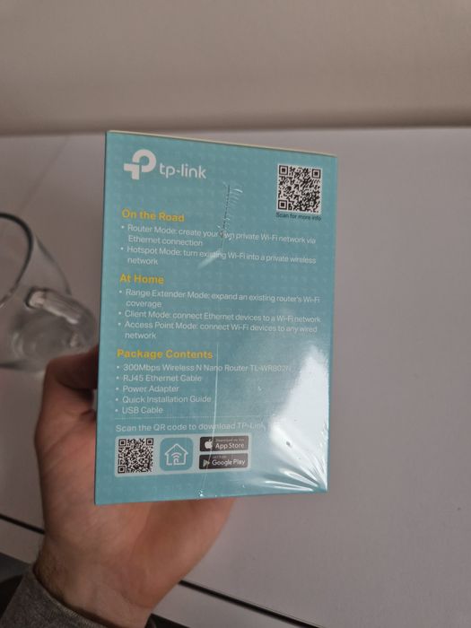 TP link nano router jak na zdjeciu, nowy nieużywany