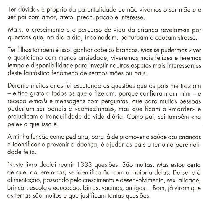 1333 Perguntas para Fazer ao Pediatra de Mário Cordeiro [Portes Inc]