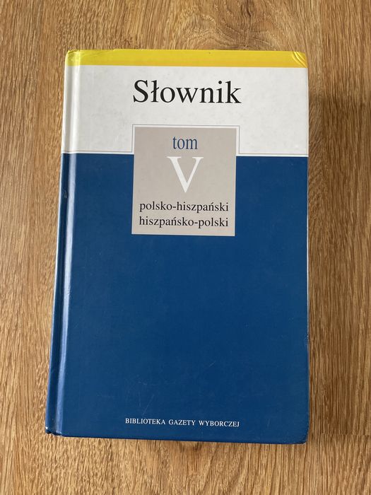 Słownik polsko hiszpański; hiszpansko polski - biblioteka GW