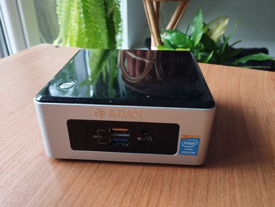Mini Komputer Adax DELTA PRO MINI Pentium N3700 + 8GB RAM + 120SSD + WIN 10 + Zasilacz