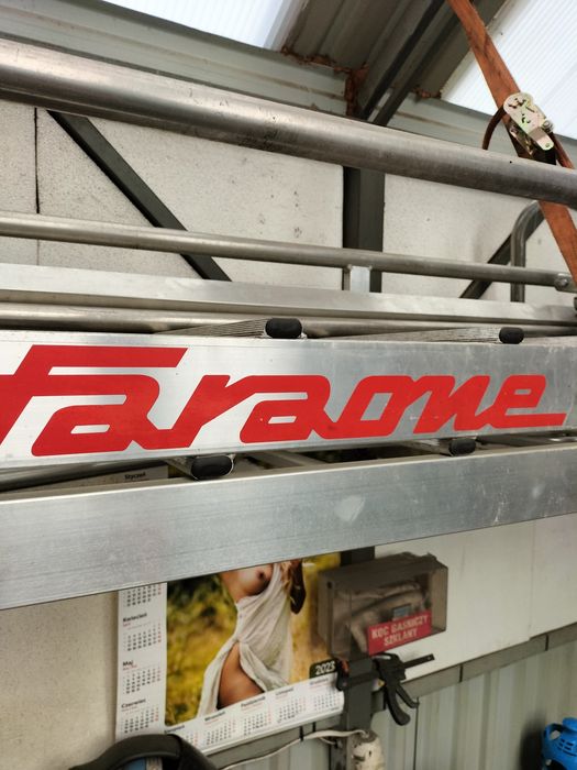 Schody aluminiowe+wózek magazynowe