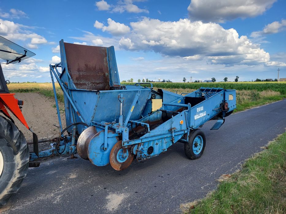 Kombajn zbieracz do ziemniaków cebuli Bolko Z 643 Anna zbieraczka   Bolek