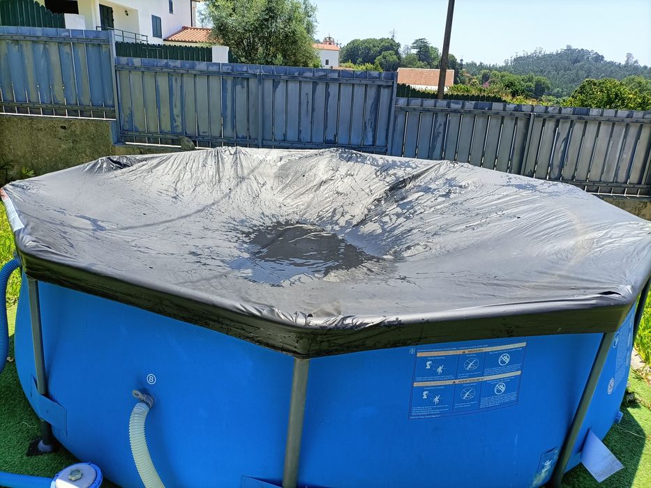 Cobertura de piscina redonda 3 metros