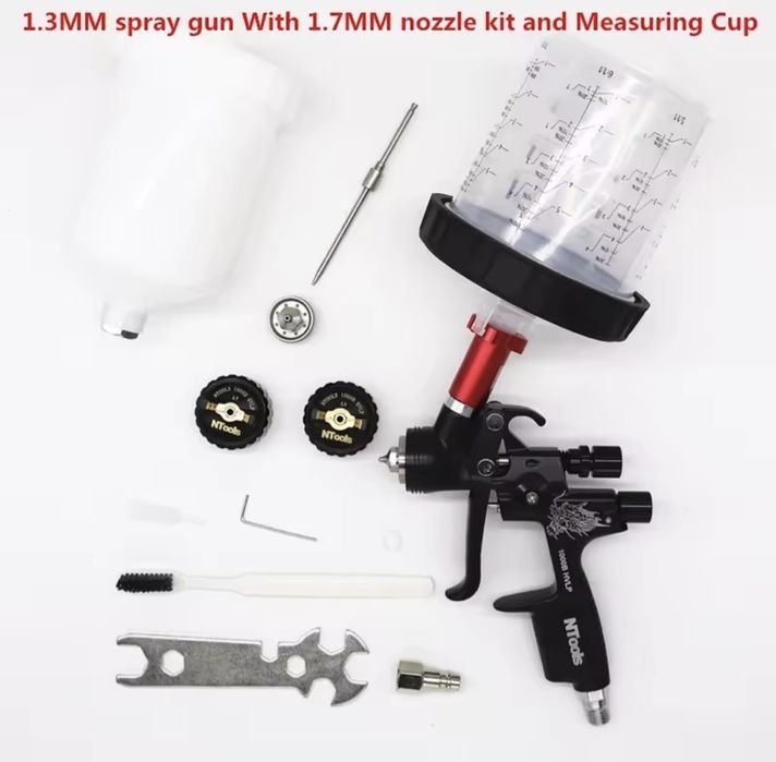 Краскопульт DeVILBISS  GTi Pro LITE  T110-TE20. 1.3 mm