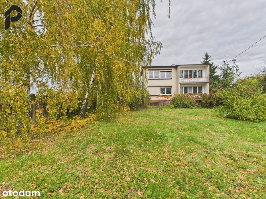 Dom wolnostojący z potencjałem i dużą działką