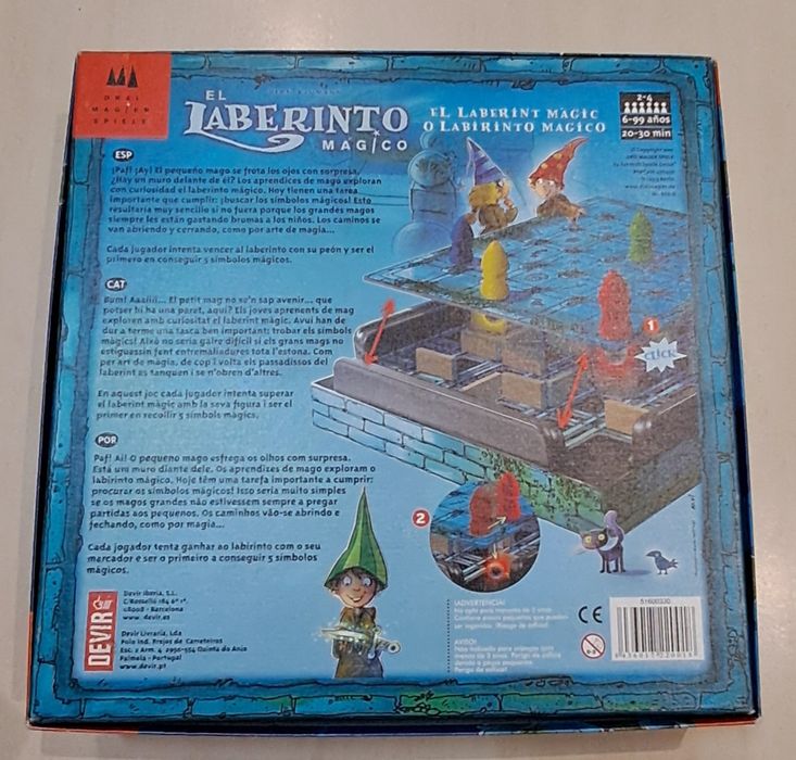 Jogo Labirinto Mágico como Novo