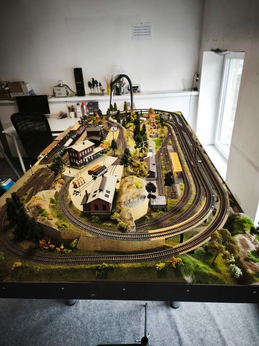 Duża makieta kolejowa H0, Piko Smart Control