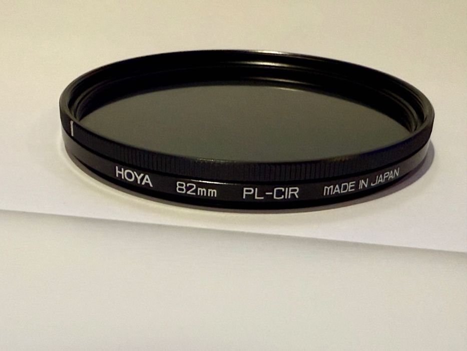Filtros Hoya – Polarizadores 82 mm e 77 mm slim  + NDX4 55 mm