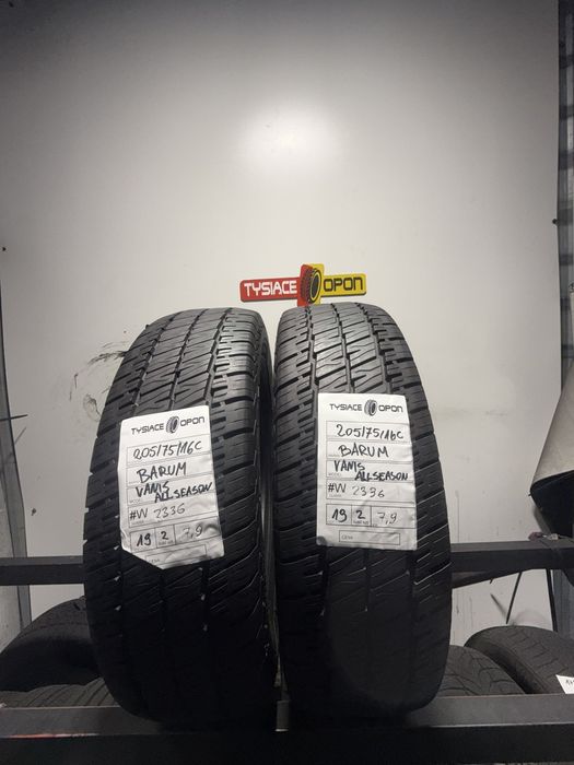 Opona dostawcza całoroczna 205/75 R16C Barum Vanis AllSeason #W2336
