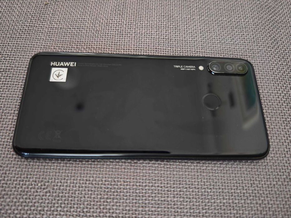 Huawei P30 lite 4/128GB, czarny — bez pęknięć, Google Play