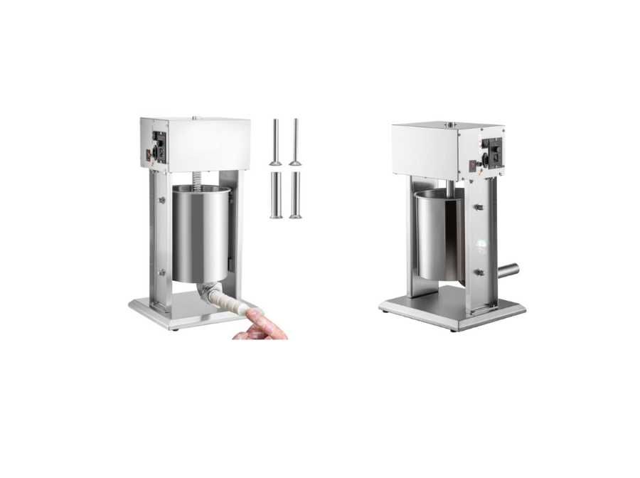 Elektryczna nadziewarka do kiełbasy 10L *ZESTAW LEJKÓW*MOCNY SILNIK*