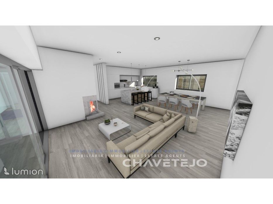 Terreno com projeto aprovado e licença de construção.