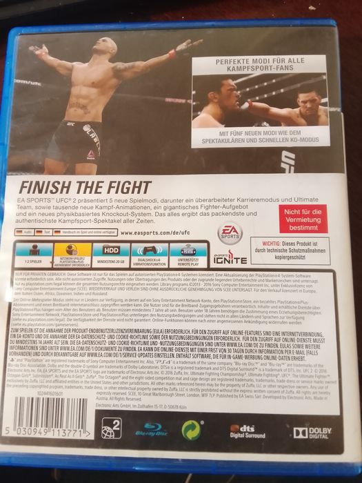 UFC 2 (PS4) em bom estado