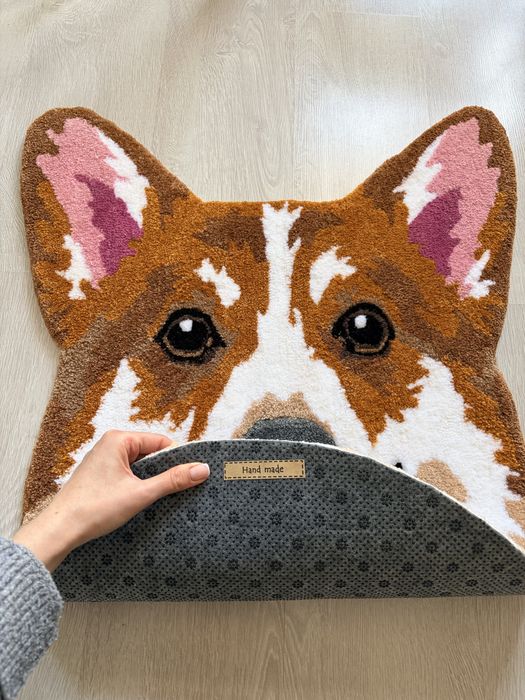 Dywan z twoim zwierzakiem corgi terier buldog york