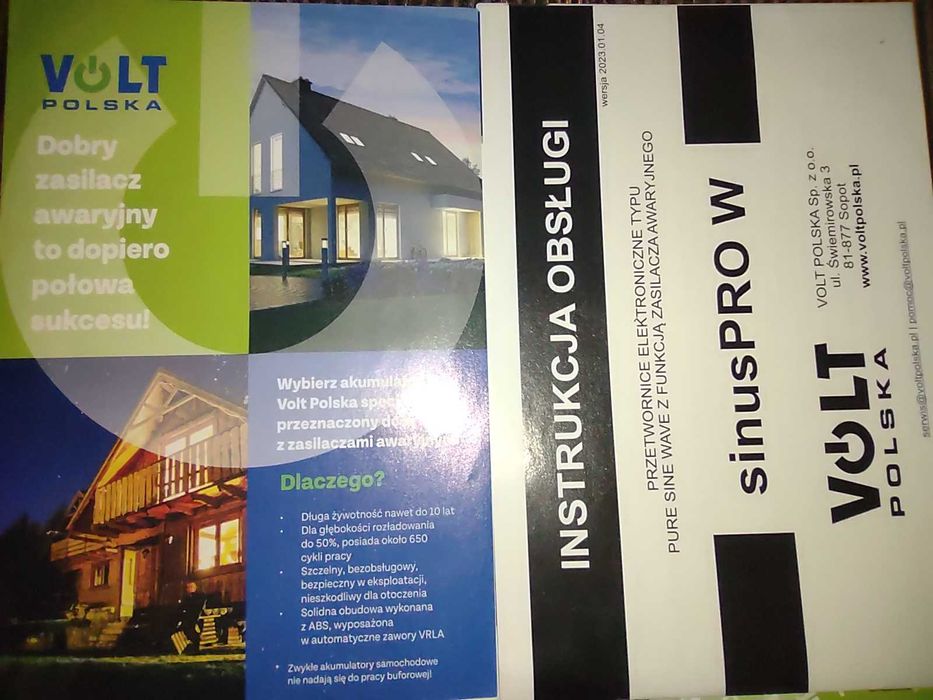 ИБП, безперебойник, инвертор, Volt polska 2500w, 24 В. балансир.