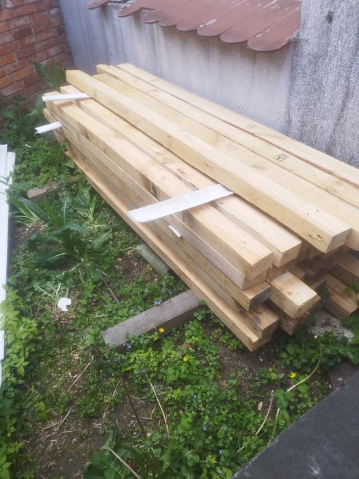 Kantówki świerkowe z rozbiórki