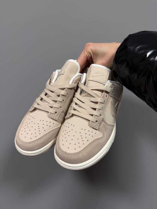 Кросівки Nike SB Dunk Low Light Brown Suede premium