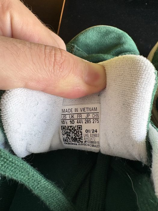 Adidas Campus 00s Dark Green (Tamanho 44 2/3) – Originais