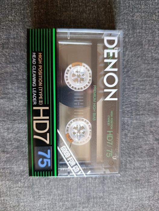 Kaseta DENON HD 7 _75 Super Chrom PREMIUM okazja ZAKUPU POLECAM