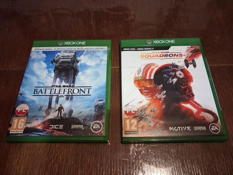 Xbox one игра Star Wars: Battlefront и Squadrons комплект 500грн