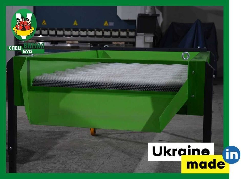 Щіточна машина для сухого очищення овочів BRUSHER ВИМАЛСПЕЦБУД