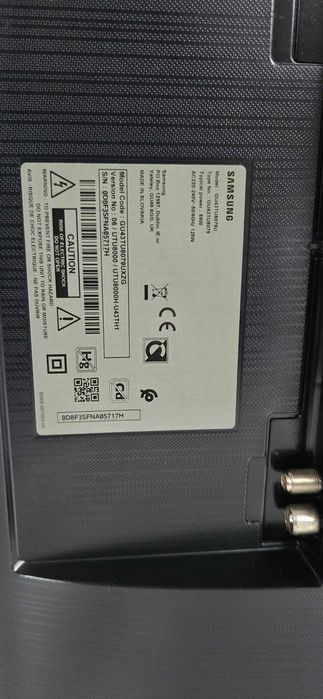 LED TV Samsung Gu43tu8079 4K HDR10+ Wi-Fi Bluetooth ITP