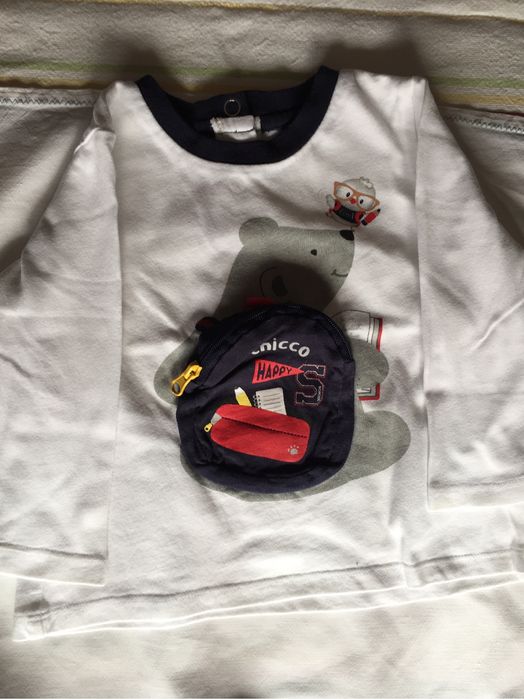 Conjunto de 3 camisolas novas da Chicco