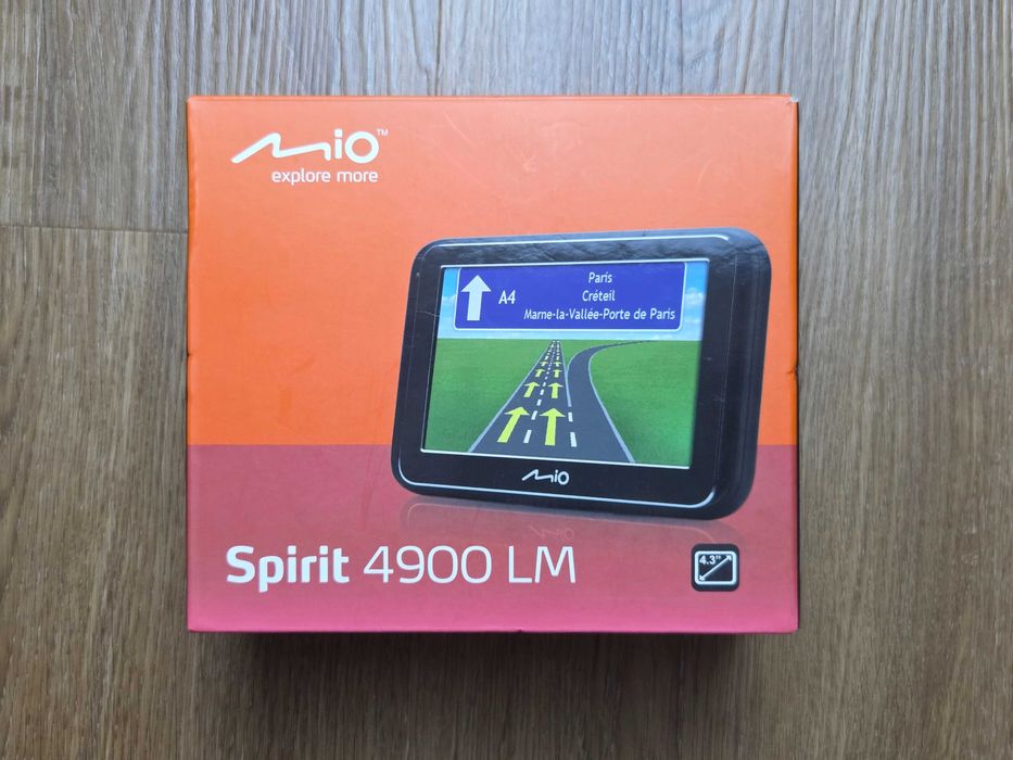Nawigacja Samochodowa GPS MIO Spirit 4900 LM, Sprawna, Dożywotnia Aktualizacja Map