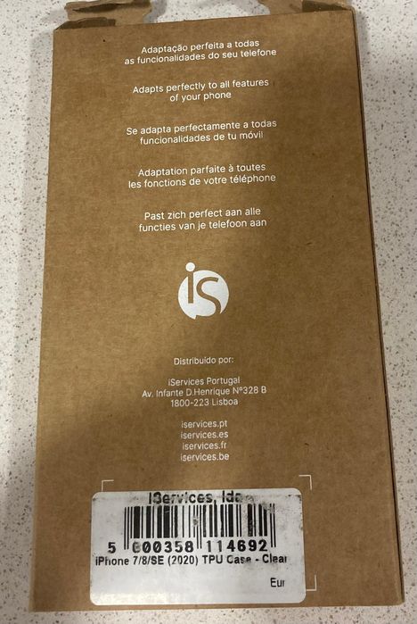 Capa iPhone 7,8,SE 2020 pouco usada
