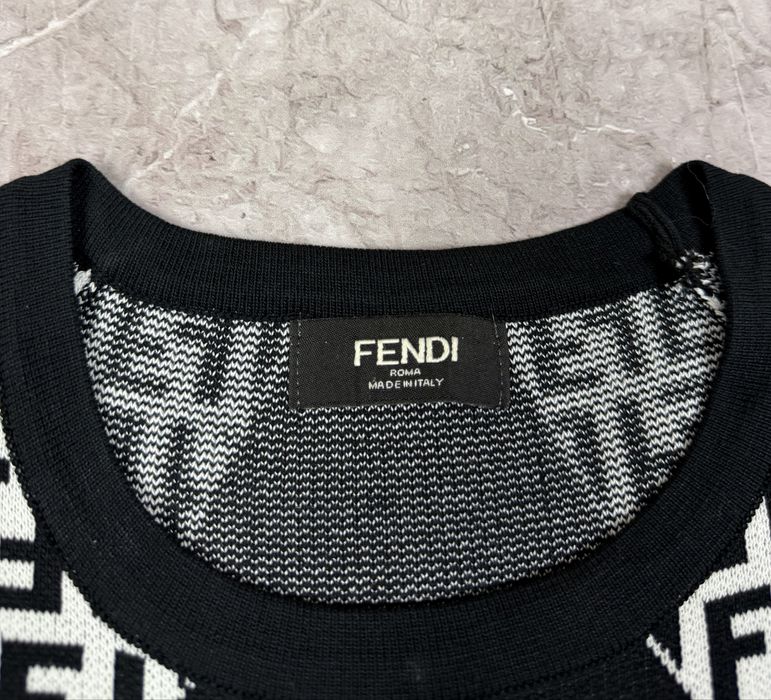 Fendi Монограмм Платье