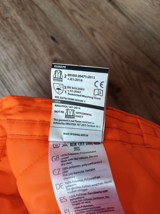 Spodnie robocze ocieplane męskie