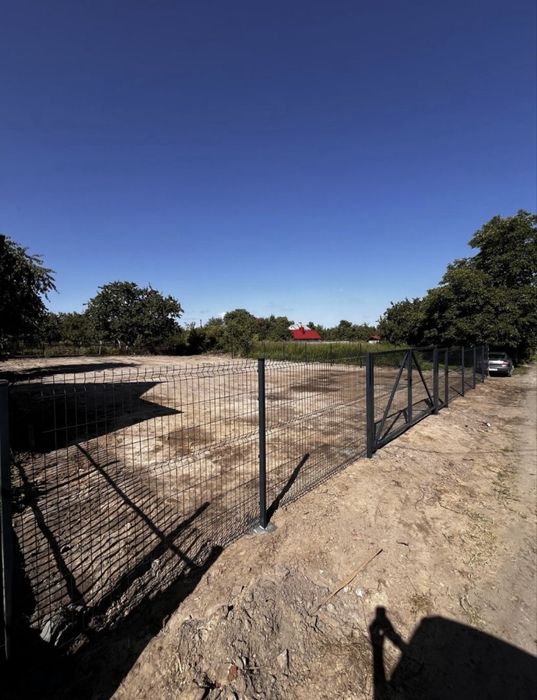 Монтаж секційної сітки,забор,паркан,брама дешево