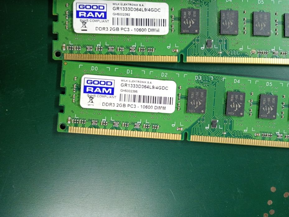 Pamięć good ram 4x2GB DDR3
