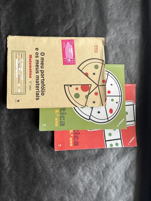 Livros matéria 5.º ano