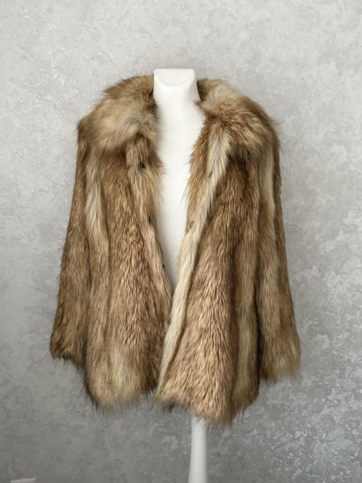 Шуба полушубок штучне хутро