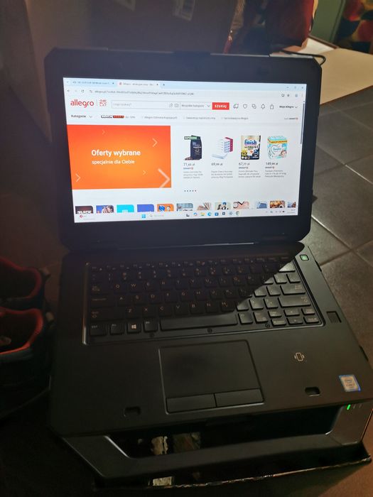 Dell rugged 5414 toughbook, dysk twardy 237GB36GB