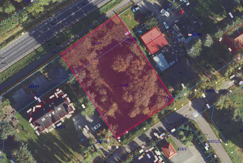 Na sprzedaż działka budowlano-inwestycyjna.