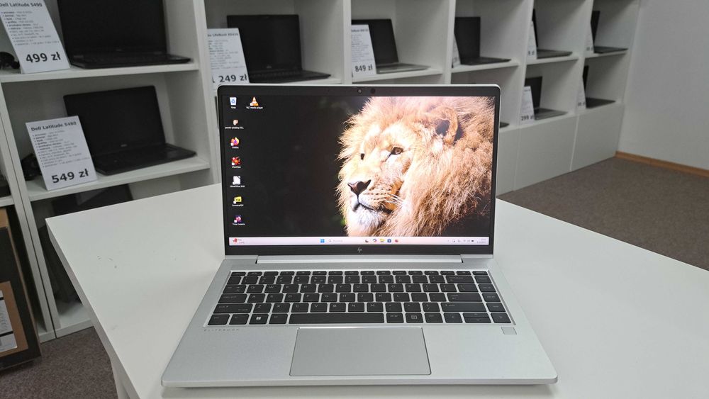Biznesowy HP EliteBook 640 G9 i5-12gen 16GB IPS SSD FHD W11 Aluminiowy