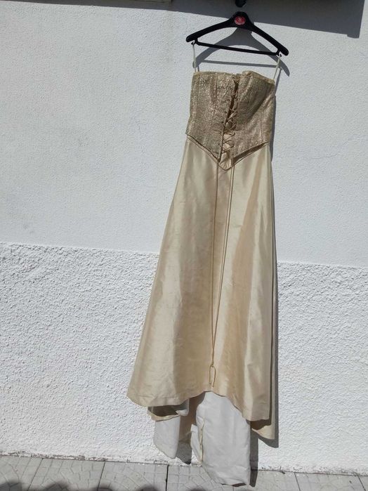 Vestido Noiva Seda Selvagem