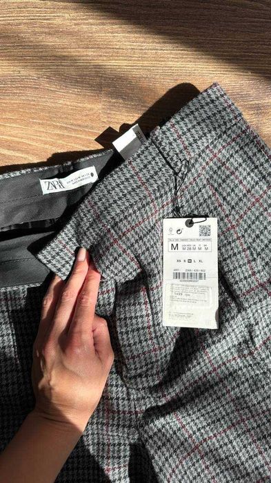 Шорти ZARA в клітинку