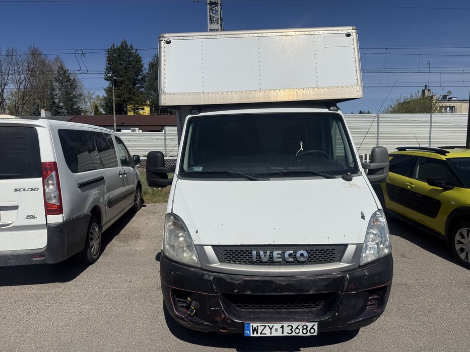 Iveco kontener. Winda
