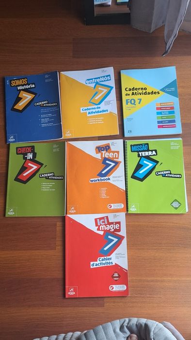 Livros de Actividades 7 ano