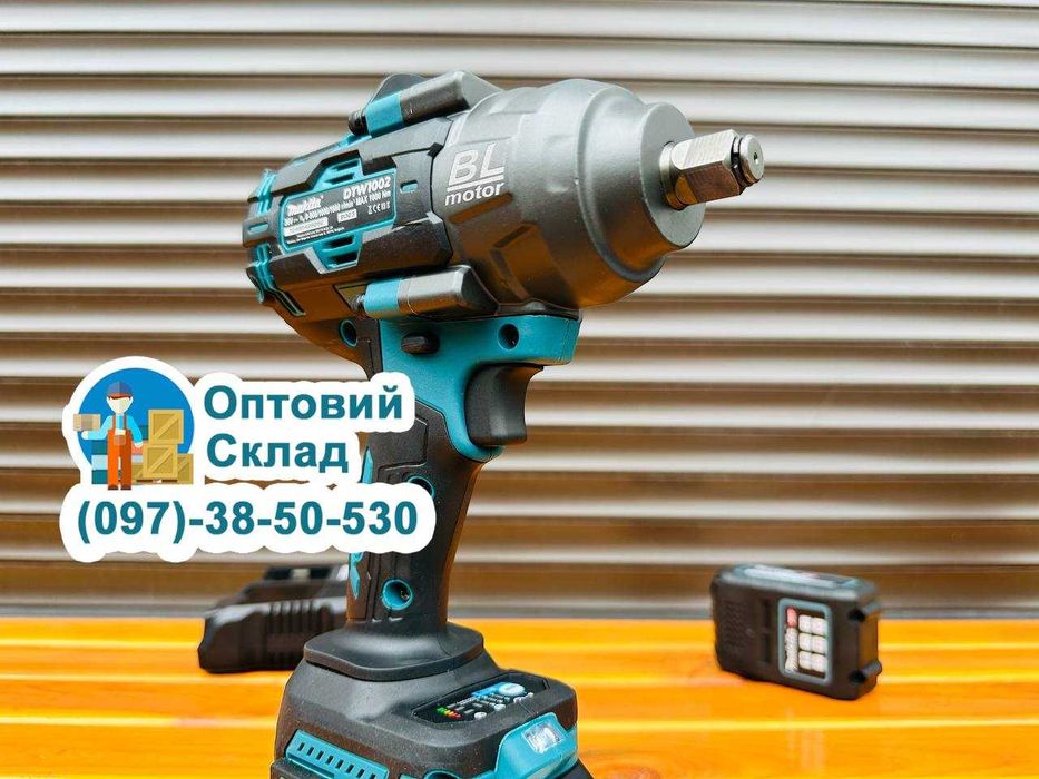 Акумуляторний Безщітковий Гайковерт DTW1002 BL (36v/9ah) Квадрат 1/2