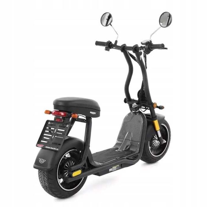 Skuter elektryczny HECHT COCIS MINI CARBON silnik 1000W prędkość 42km/h