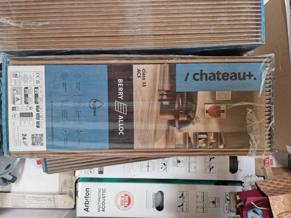 Panele podłogowe Chateau+ Bloom Sand Natural TYP A i TYP B AC5/8mm