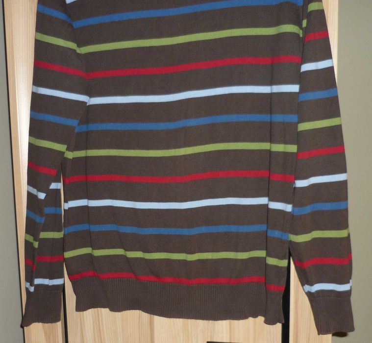 Sweter męski H&M w paski roz. L